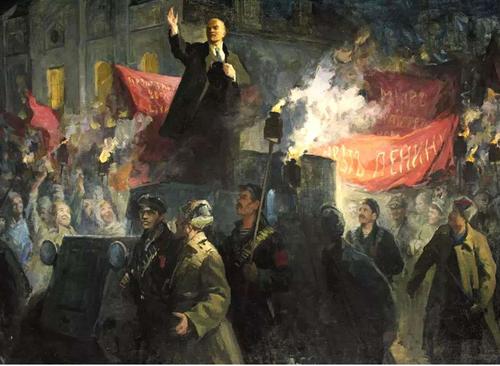 十月革命图片